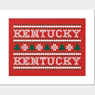 Kentucky Ugly Christmas Sweater Posters and Art